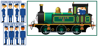Primrose Face Engine PRIMROSE the Tank Engine Twin by JobsOldBootlace on DeviantArt