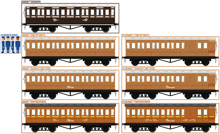 ANNIE CLARABEL the Faithful Coaches (RWS Version by LeatherBootlace on ...