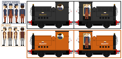 RUSTY the Little Diesel by LeatherBootlace on DeviantArt