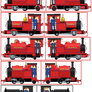 The SKARLOEY ENGINES (Railway Series Liveries)