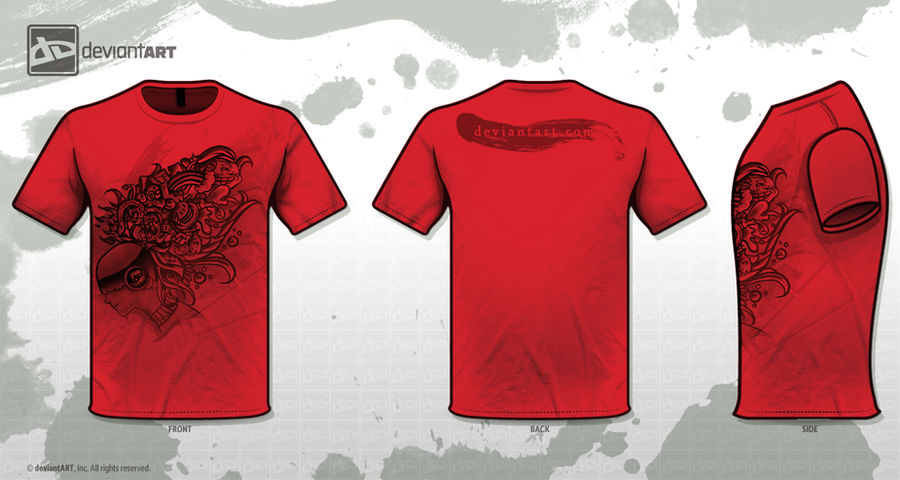 dA T-shirt design :red: