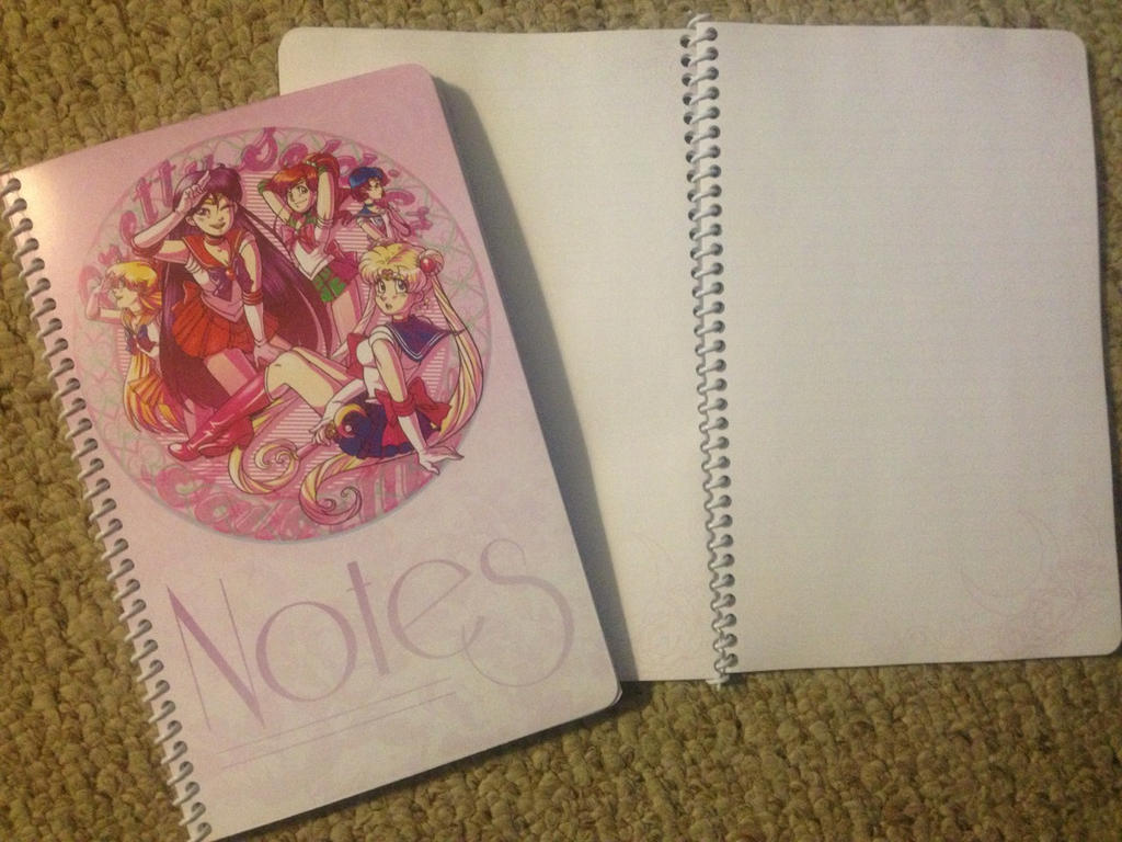 Sailor Moon Notebook By Madelezabeth On DeviantArt