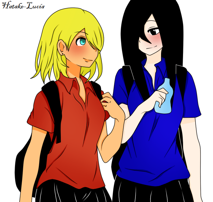 Minako and Lucia// Art Trade//