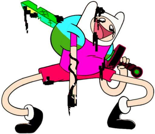 FNF Pibby Corrupted B side - Finn by ThePizzaTowerFan on DeviantArt