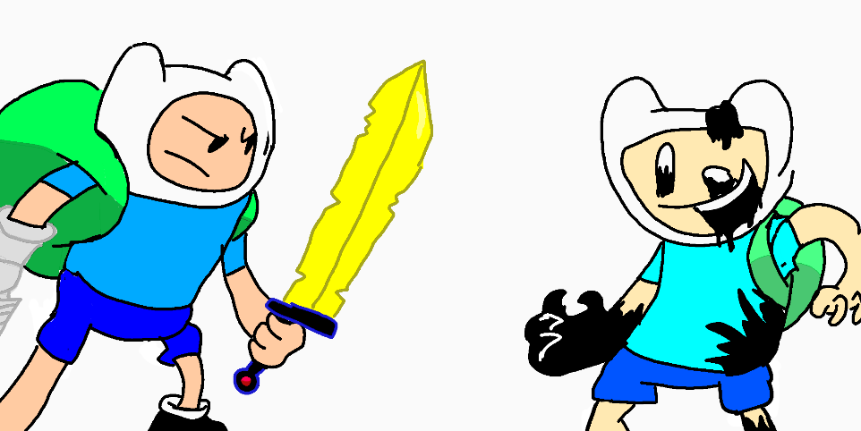 D Sides Pibby Finn And Jake by sufficientsnail9982 by GuiGamer211 on  DeviantArt