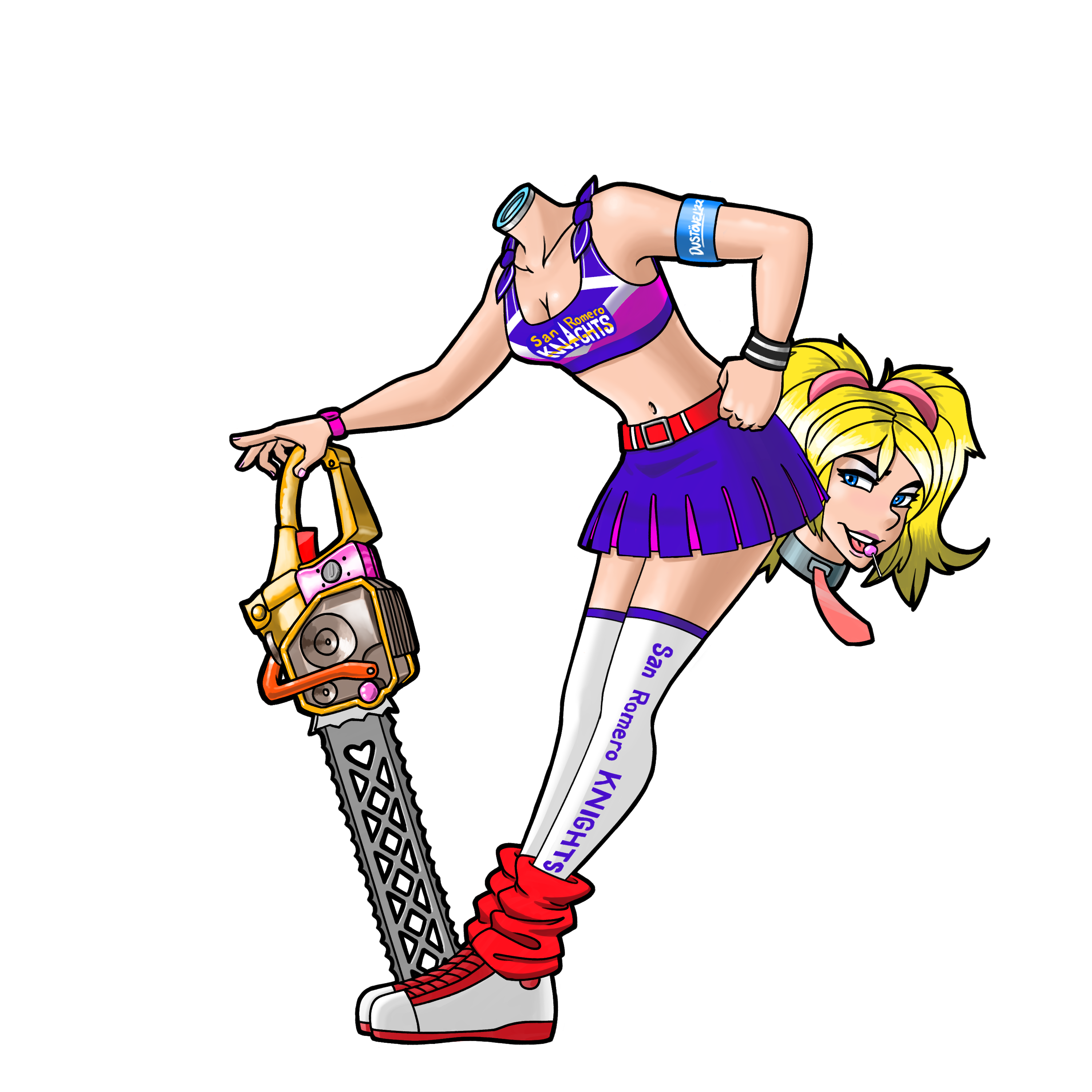 Lollipop Chainsaw: Juliet Render by TheRumbleRoseNetwork on DeviantArt
