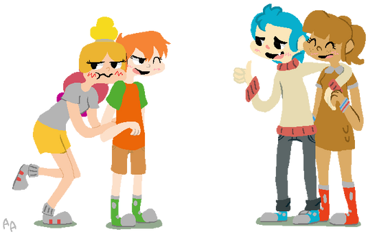 Amazing World Of Gumball (couples human)