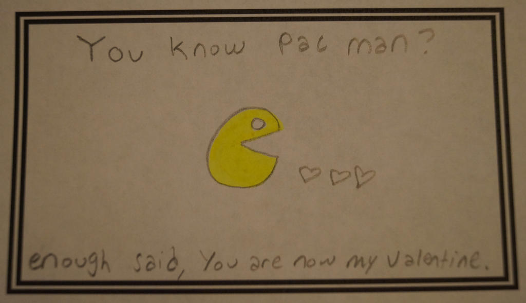 Scott Pacman Scott Pilgrim Pacman Valentine by AshleyWass on DeviantArt
