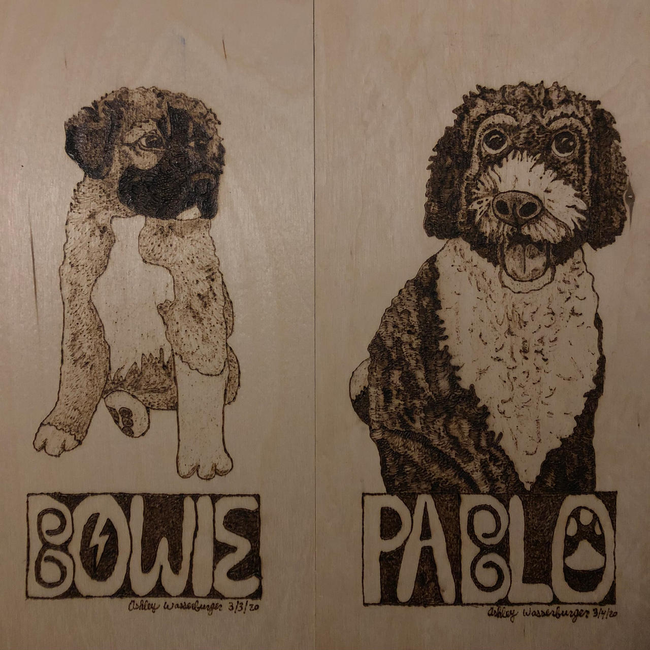 Pyrography Dogs By AshleyWass On DeviantArt