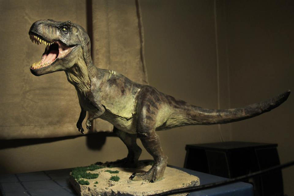 Jurassic Park- REXY sculpture by eatalllot on DeviantArt