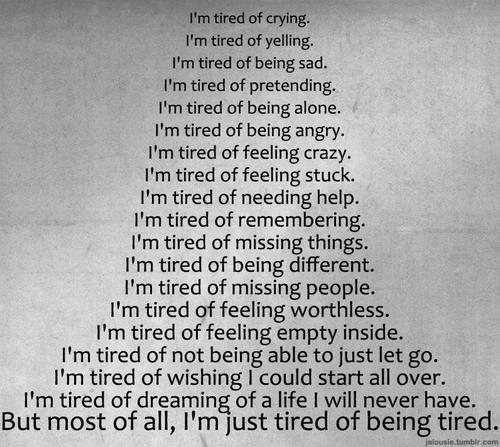 I'm Tired