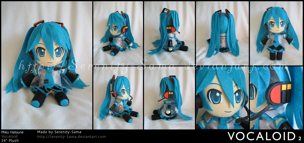 Plushie: Miku - Vocaloid