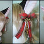 Ears: Kitty bows and bells