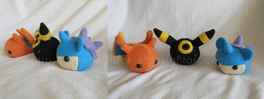 Round PKMN: Charizard, Lapras + Umbreon