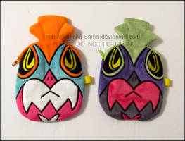 Zipper Pouch: Hawlucha and Shiny Hawlucha