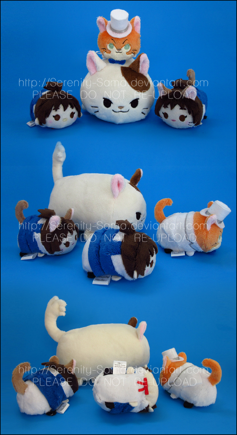 Stacking Plush: The Cat Returns Set