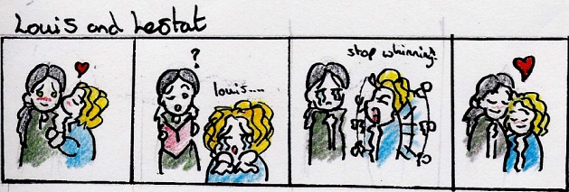 Comic Short - Lestat and Louis