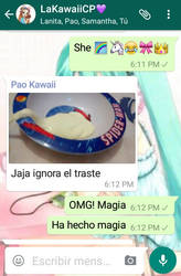 Conversaciones magicas con Pao Kawaii XD