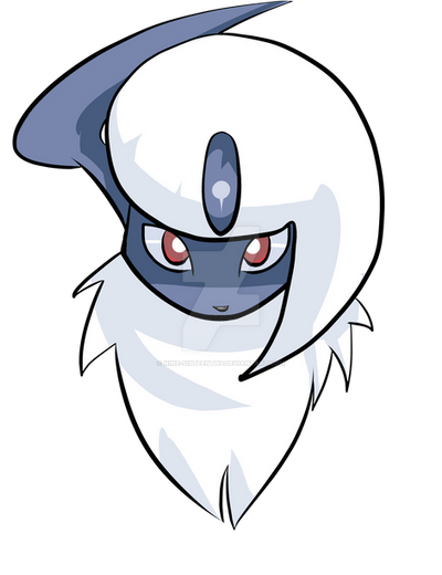 Absol Head by Nine-Sixteenths on DeviantArt