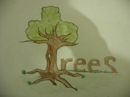 trees font