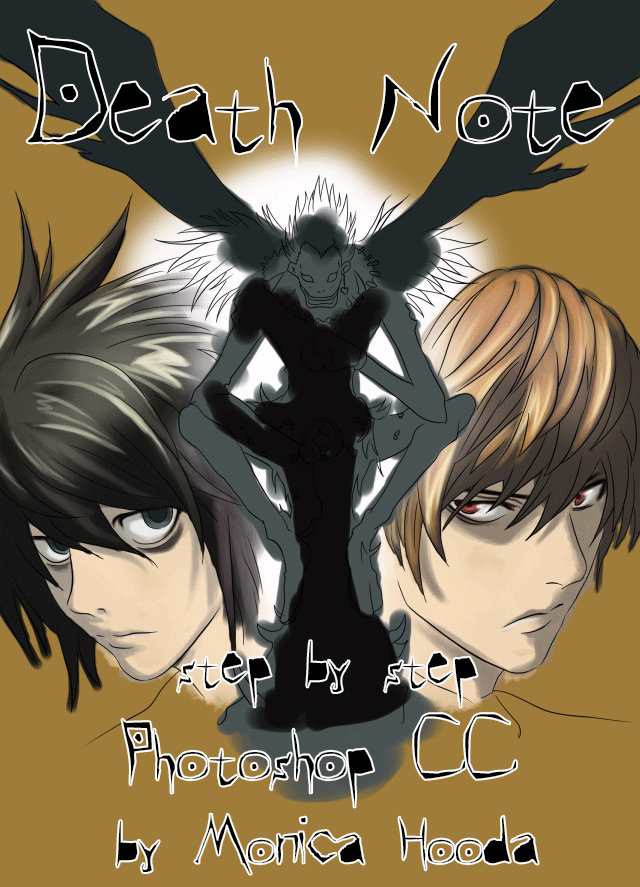 Death Note Progress Note Death Note - step by step by MonicaHooda on DeviantArt