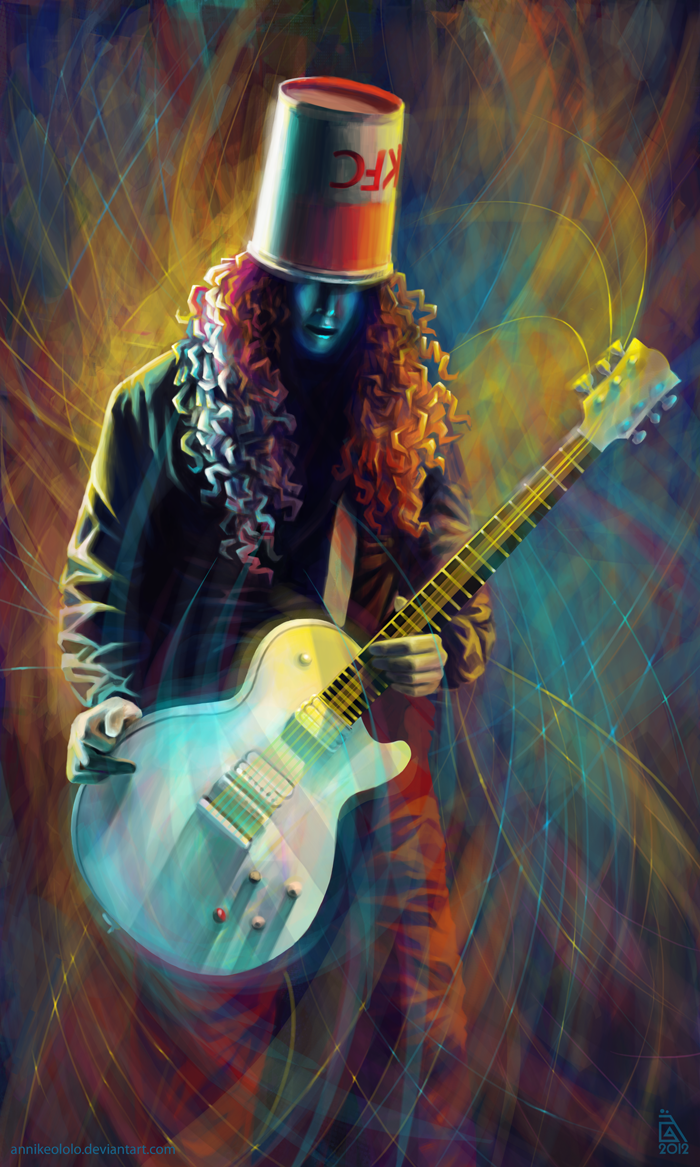 Buckethead Marvel Buckethead by AnnikeAndrews on DeviantArt
