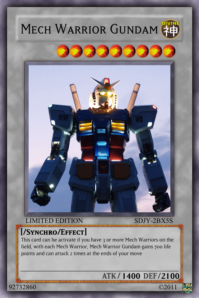 gundam yugioh cards Card Game Featuring characters and Mobile Suits from series making their GCG debut and developing decks for previously released cards Gundam Wing - Heero Set