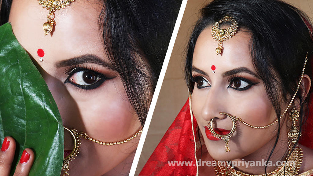 Bengali Bridal Makeup Tutorial (Indian