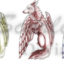 .Premade. Winged Wolf