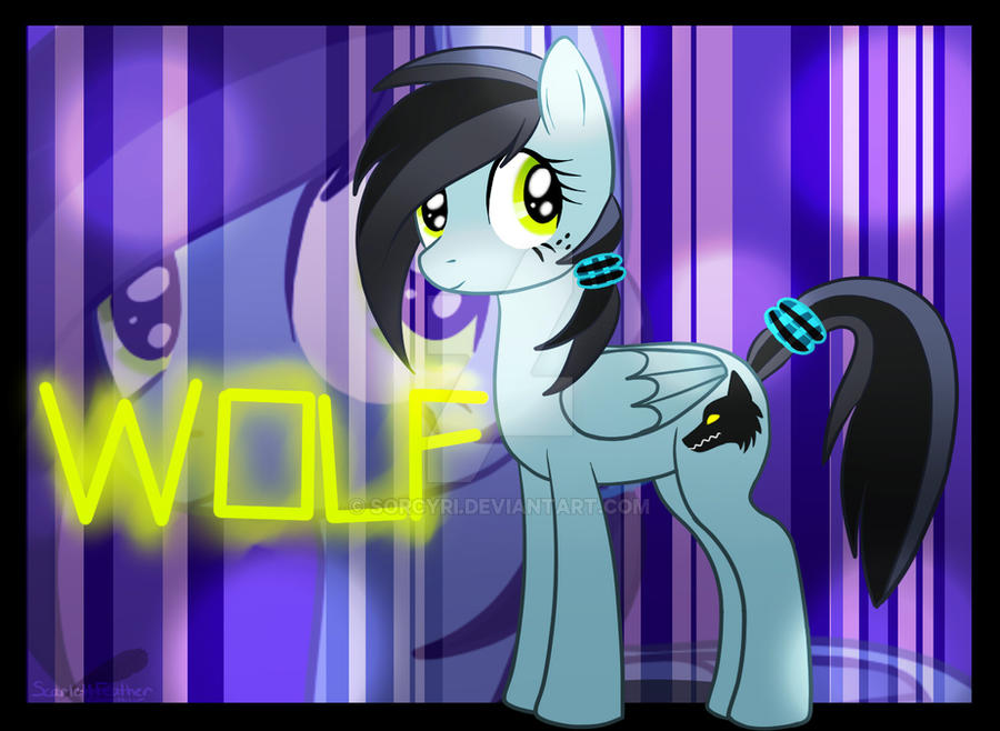 ::MLP:: Wolf by Sorcyri on DeviantArt