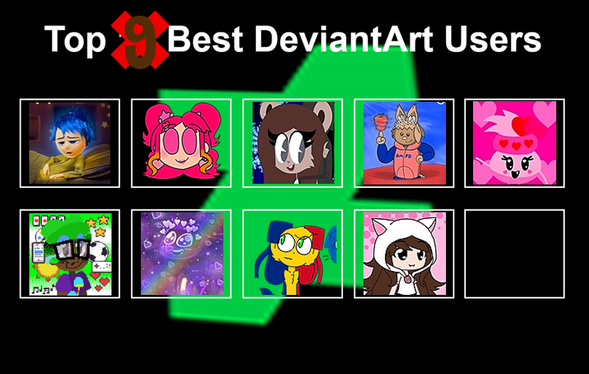 Upload777 top 9 best deviantart users by PaulaTheKawaiiCat on DeviantArt