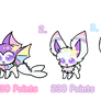 Pastel Based Eeveelutions Adopts #3 (OPEN)