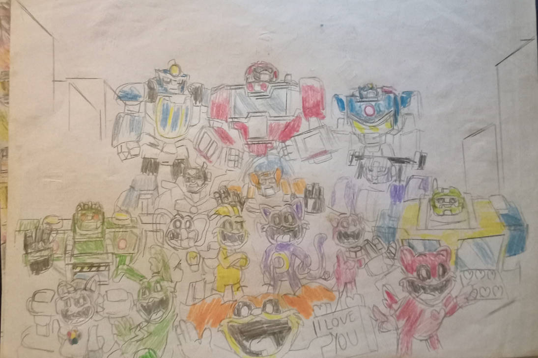 Transformers Rescue Bots X Smiling Critters Colors by vkfvdj on DeviantArt