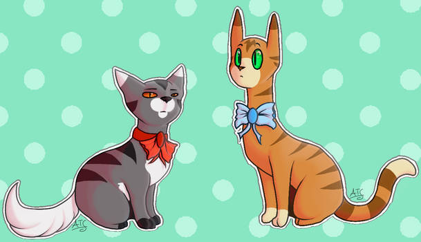 Cats With Fancy Bow-Ties