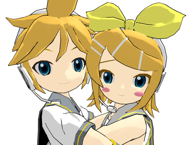 Mmd Chibi Rin MMD Chibi Len, Rin by XNikiKoX on DeviantArt
