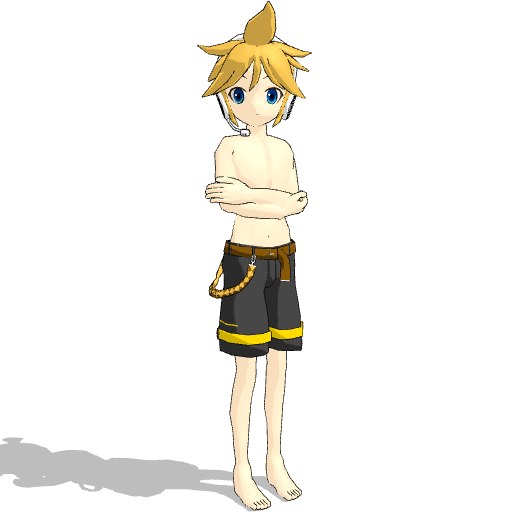 MMD Pants Len ver. 0.8