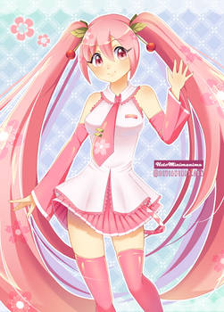 [Fan Art] Sakura Miku 2018