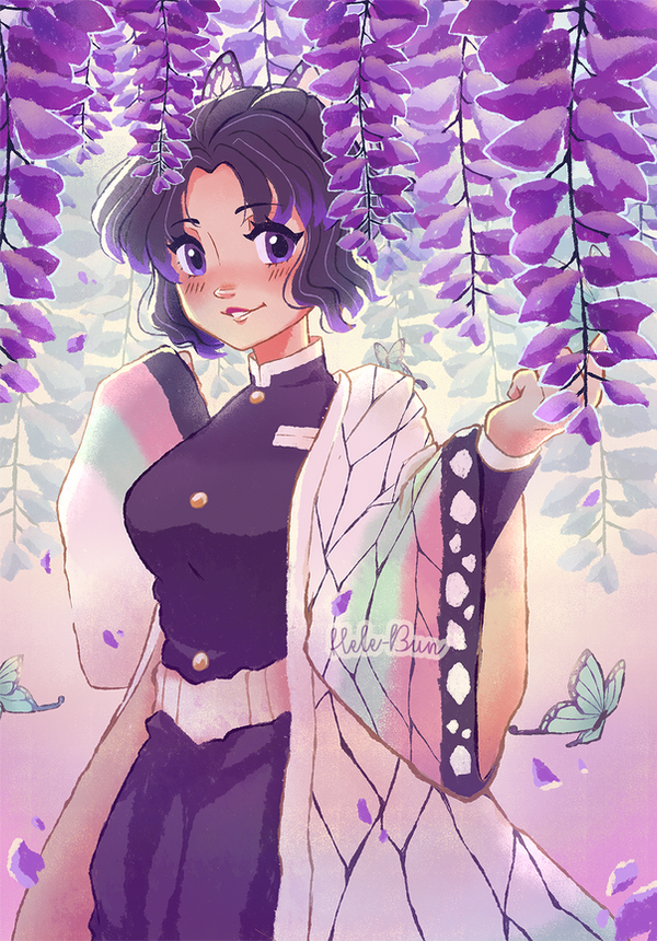 Fan Art Shinobu Kocho By Hele Bun On Deviantart Fan Art Shinobu Kocho By Hele Bun On Deviantart