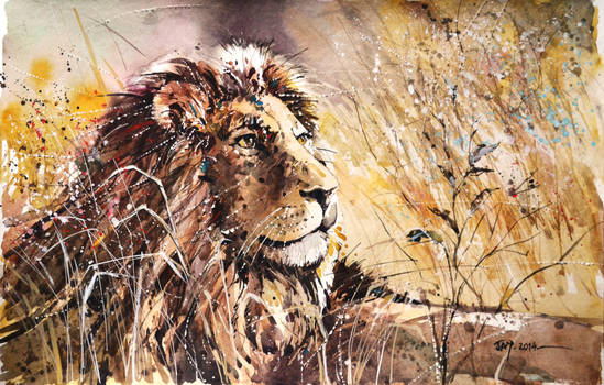 Speed Painting - King of the Jungle