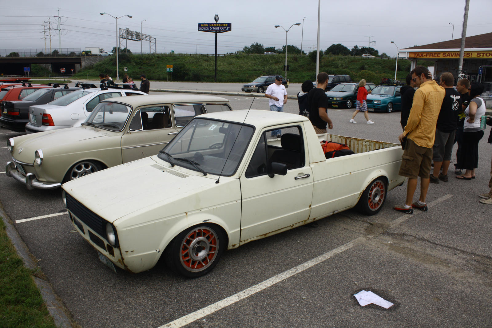 Mk1 Rabbit Rusted Slammed Mk1 Vw Rabbit My Custom Widebody Volkswagen Rabbit! #fyp #cars
