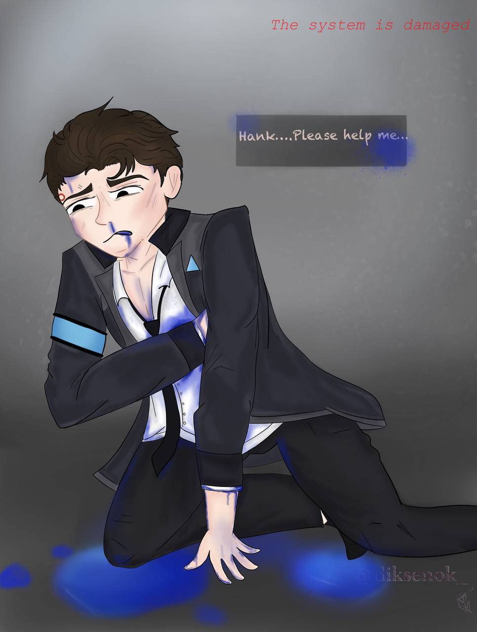 Connor - Detroit Become Human ~ by Naty-js on DeviantArt