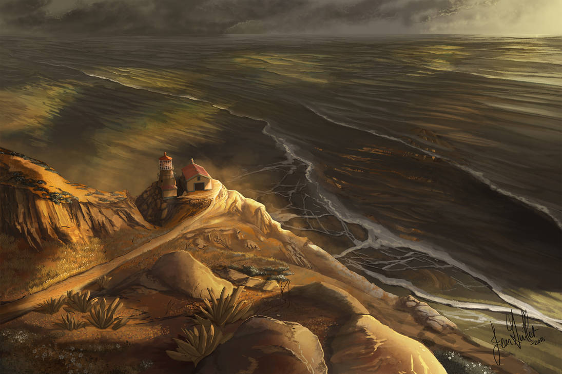 Point Reyes Renderman Point Reyes Lighthouse by chateaugrief on DeviantArt
