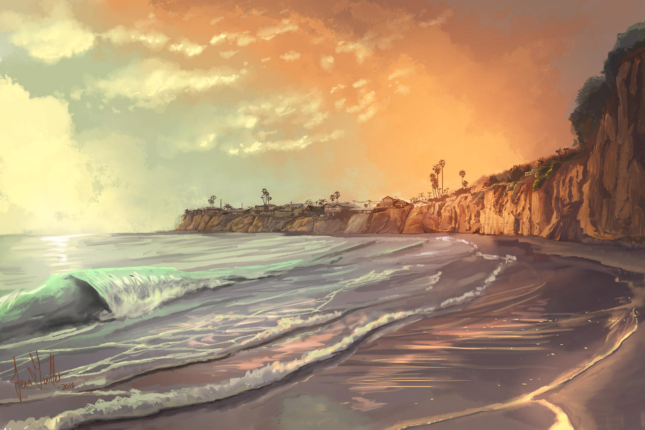 Pacific Beach by chateaugrief