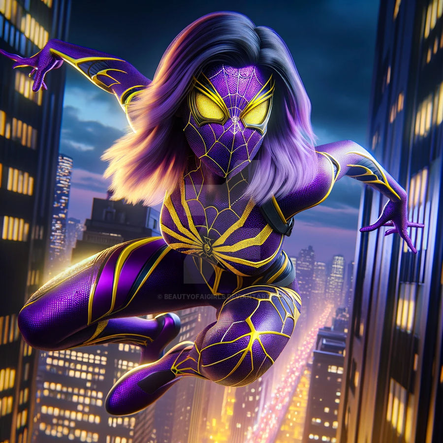 Violet Veil by BeautyofAIGirls on DeviantArt