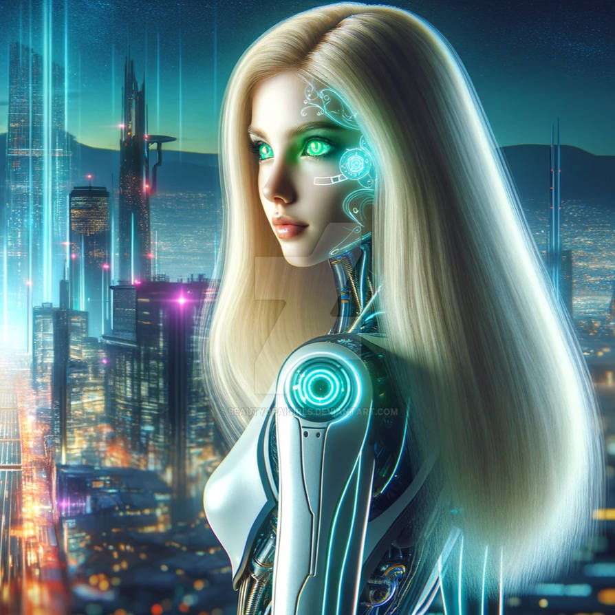Elyra Synthwave by BeautyofAIGirls on DeviantArt