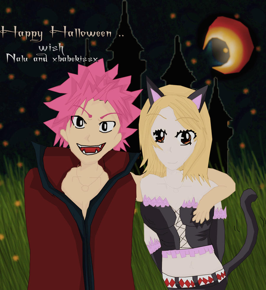 Happy Halloween wish Nalu ..