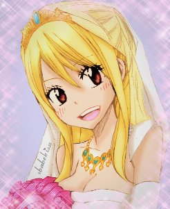 Lucy the bride - future Ms. Dragneel