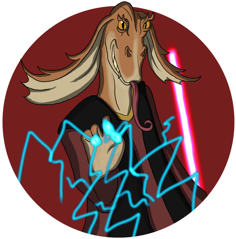Daily #027: Sith Lord Binks by SilverCrab on DeviantArt