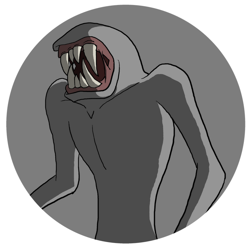 Daily #037: Creepy teeth by SilverCrab on DeviantArt