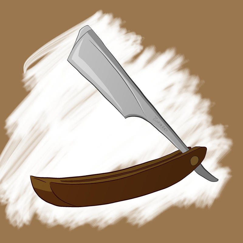 Straight Razor by SilverCrab on DeviantArt